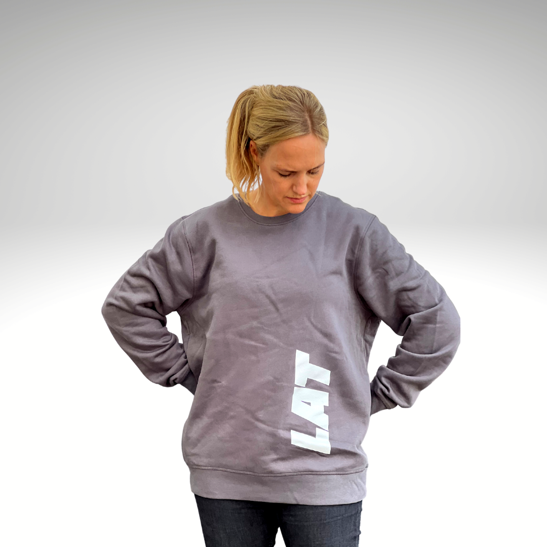 LAT Pullover in Grau