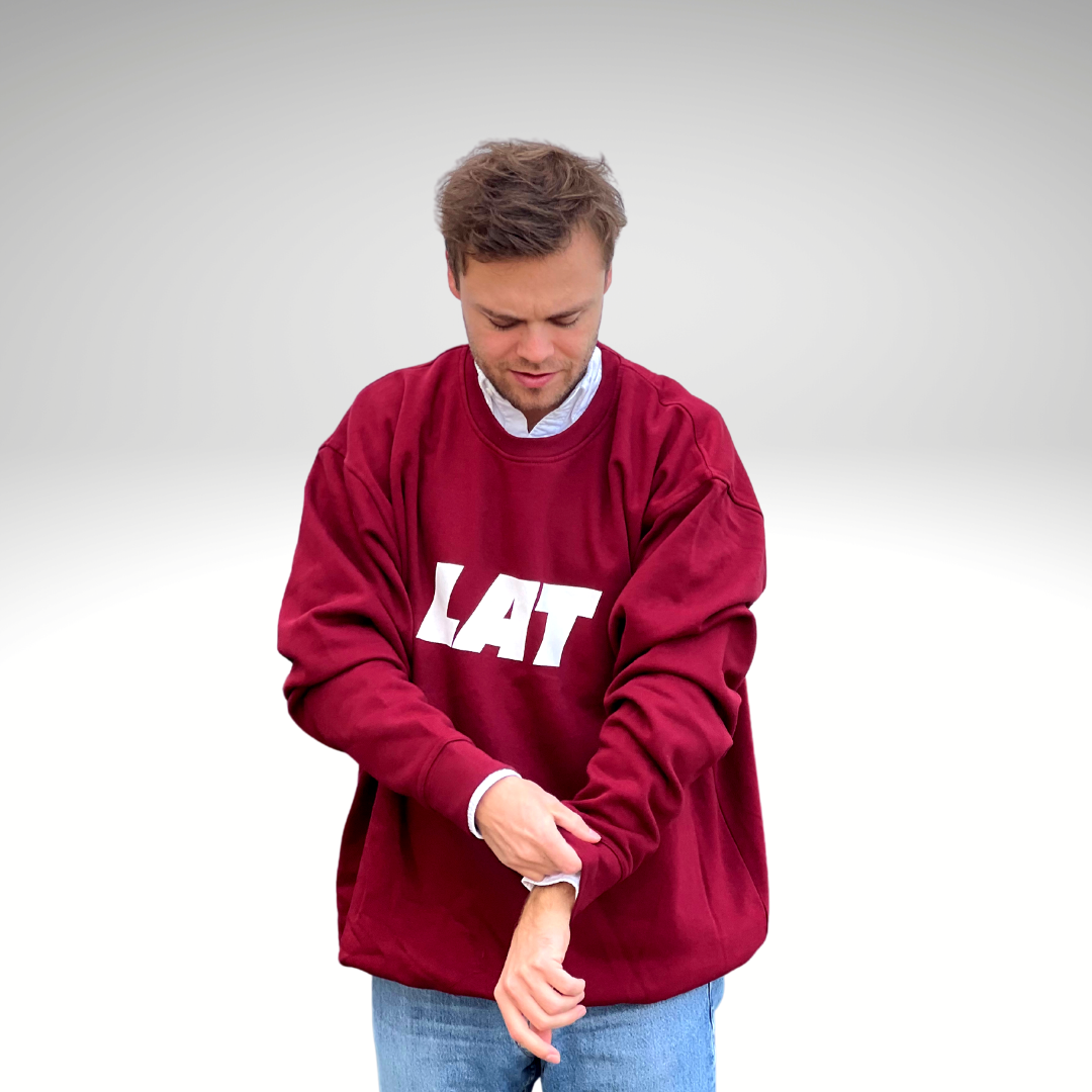 LAT Pullover in Rot