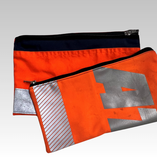 Tasche aus recycelter Sicherhetskleidung