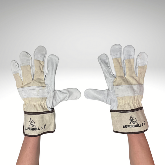 Rindnarbenleder Handschuhe Größe 11