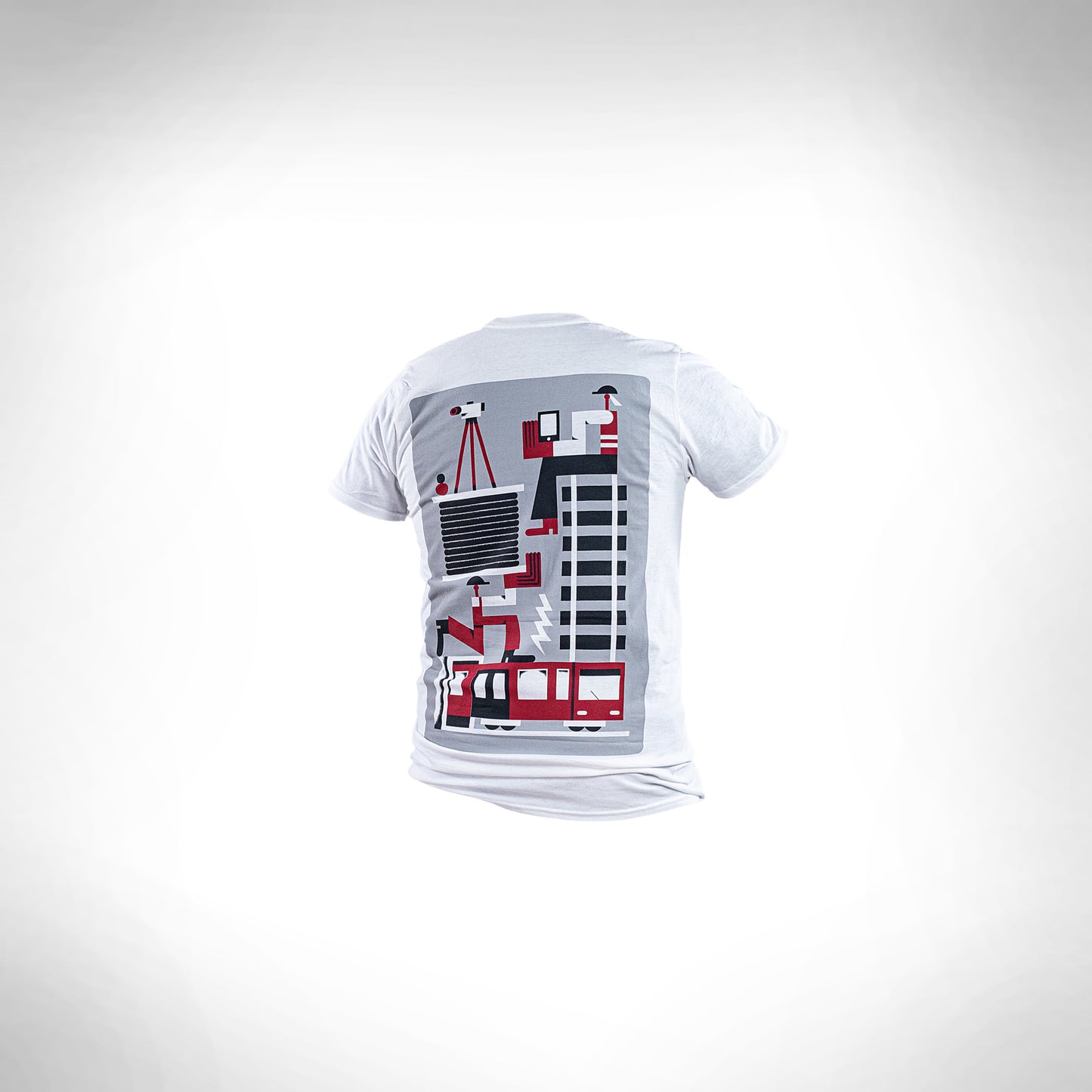 Capsule Collection: T-Shirt mit Kunstdruck von ZEBU